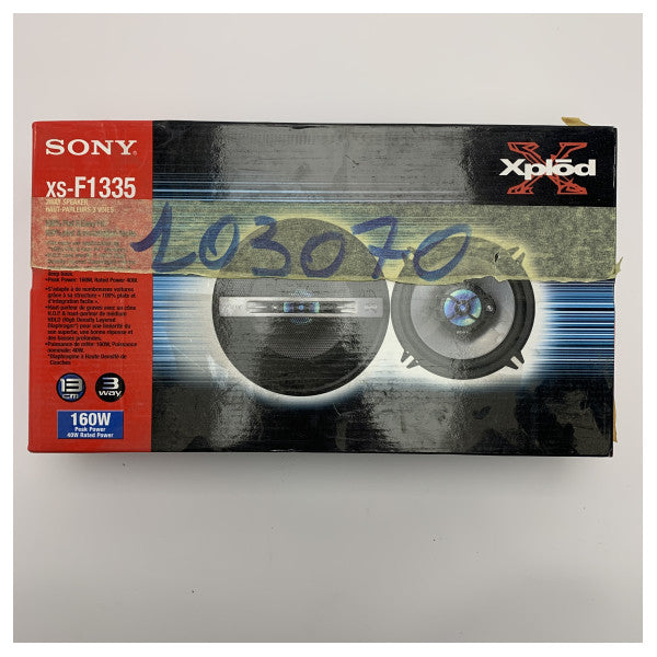 Sony XS-F1335 160W Waterproof Marine 3-Way speaker