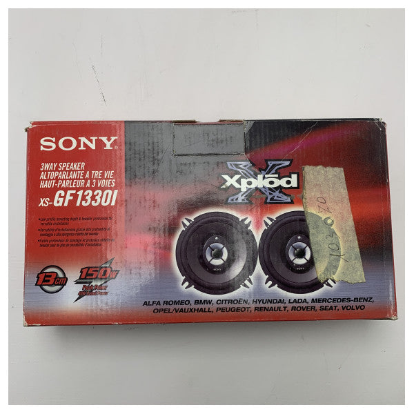 Sony CP XSGF 1330 Kit de altavoces de 3 vías