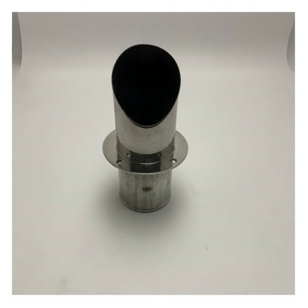Stainless Steel Transom Thru-Hull Fitting Marine Exhaust Drainage Vent for Boat