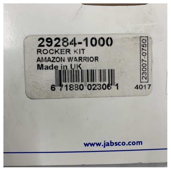 Jabsco 29284-1000 vippebrytersats for Amazon Warrior 