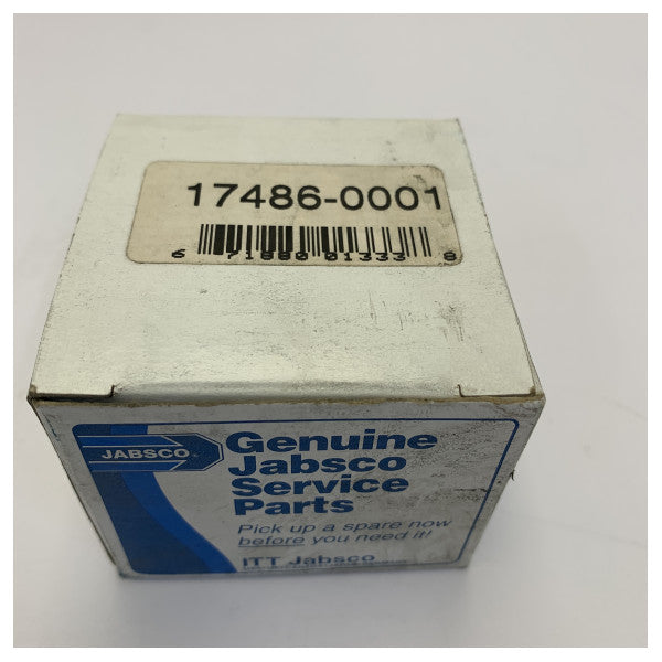 Jabsco 17486-0001 6-bladet impeller - reservedel til marinemotor - neopren 