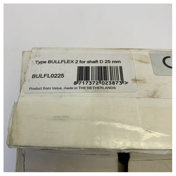 Vetus Bullflex Typ 02 flexibler Wellenverbinder für 25-mm-Wellen - BULFL0225 