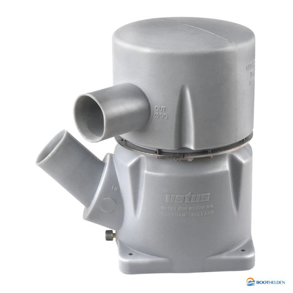 Vetus MGS Waterlock de plástico - MGS5456A - Entrada de 127 mm - Salida de 45 grados 