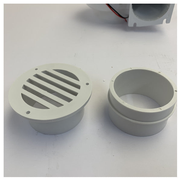 R.I.NA. Marine Gas-Extraktor 24V - Zentrifugalgebläse für Bilge und Maschinenraum 