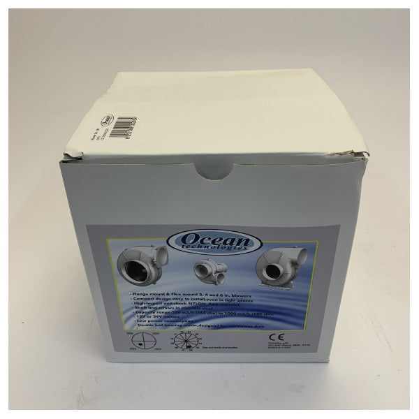 R.I.NA. Marine Gas-Extraktor 24V - Zentrifugalgebläse für Bilge und Maschinenraum 