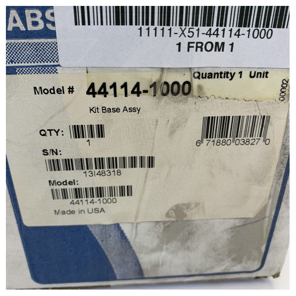 Jabsco Kit PAR 44114-1000 Pompa Tabanı Montajı 