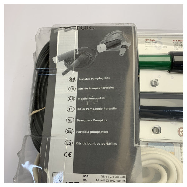 Rule iL500PK Slimline Inline and Submersible Pump Set 24V - 1920 L/U