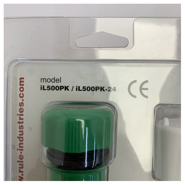 Rule iL500PK Slimline Inline and Submersible Pump Set 24V - 1920 L/U