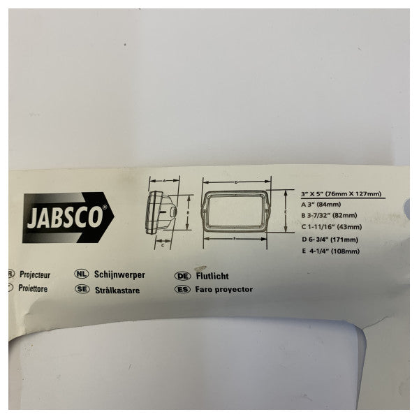Галогенна лампа Jabsco 45930-2012 для морського освітлення 