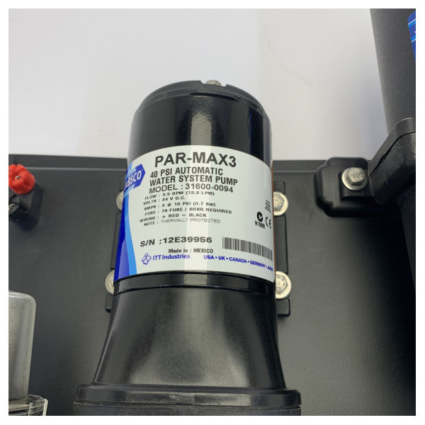 Jabsco 59451-1024 Ultra Max drikkevannspumpesystem 24V - 13L/min HP 