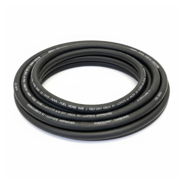 Eurocord Carbomarine drivstoffslange 10x19mm - 40m - glatt marin drivstoffslange 