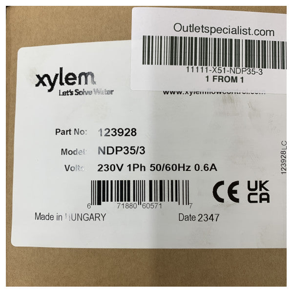 Flojet NDP35-3 membranpumpe - marinpumpe 