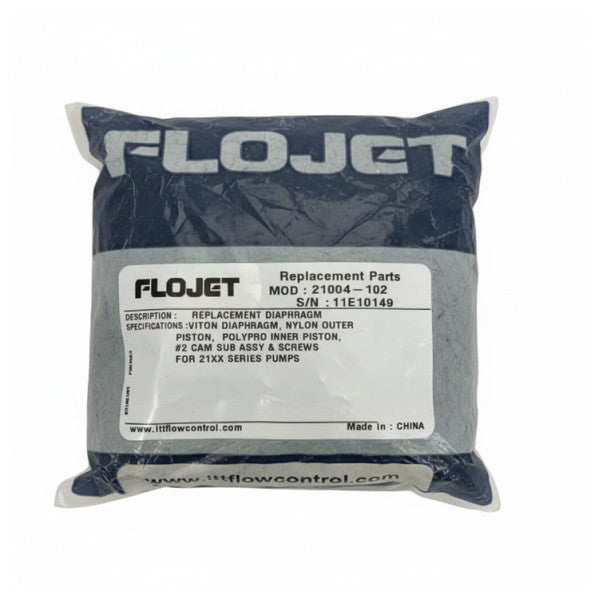 Flojet 21004-102 membransett (Viton/PP) - reservedel til marin pumpe 