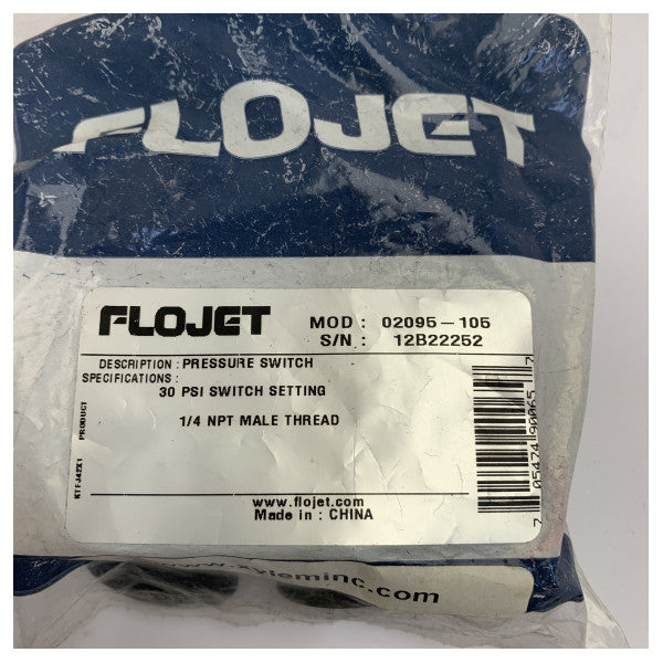 Flojet Druckschalter 30 PSI für die 2100-Serie - 2095-105 