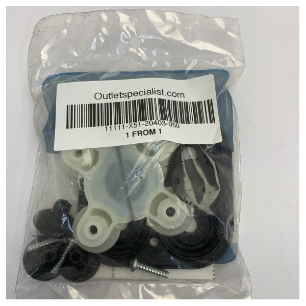 Flojet 20403-050 Quad GEO membrankit - sett med 4 membraner for marinpumper 