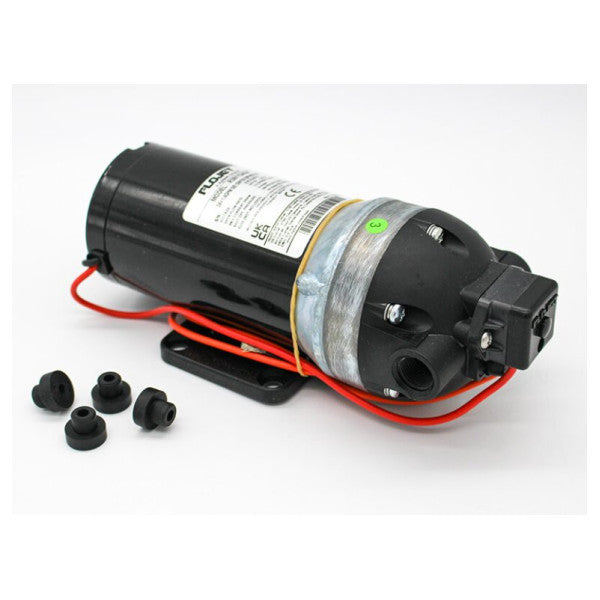 Flojet R3811343A Triplex Diaphragm Pump - 24V Automatic Marine Water Pump 