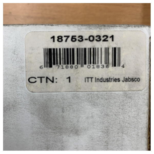 Jabsco 24V marine viftermotor 18753-0321 