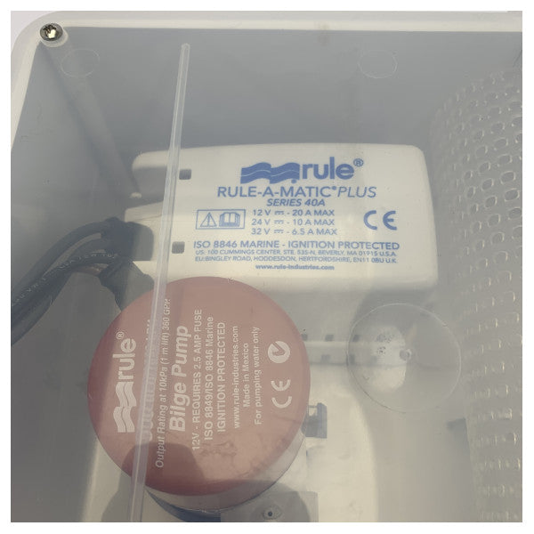 Система душового трюмного насоса Rule 97A 500 GPH 12V 