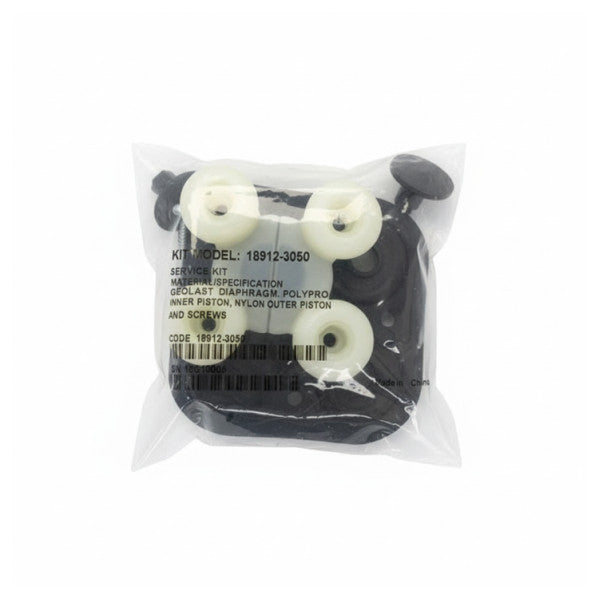 Kit de servicio de diafragma para bomba marina Jabsco 18912-3050 