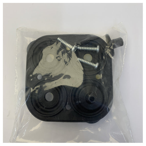 Kit de servicio de diafragma para bomba marina Jabsco 18912-3050 