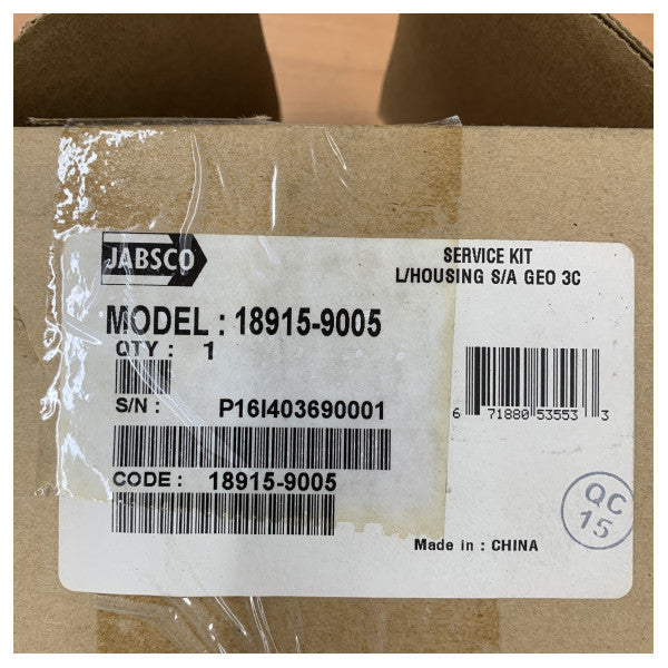 Jabsco 18915-9005 Marine Pump Valve Kit 