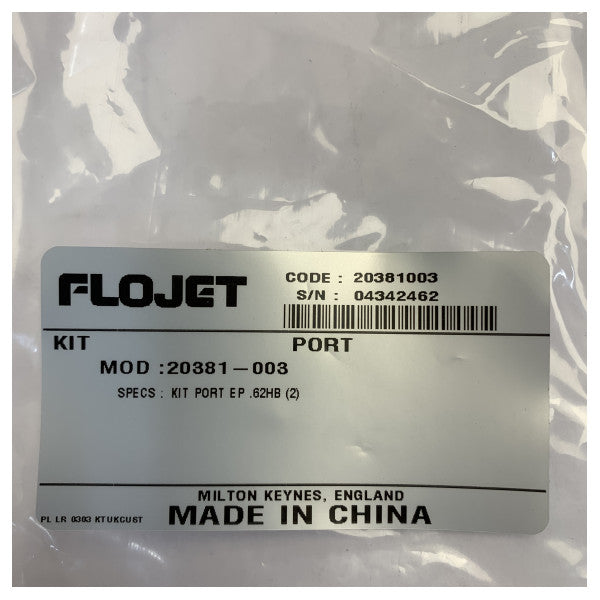 Flojet 20381-003 5/8 tommer rett slangehylse-kobling EPDM 