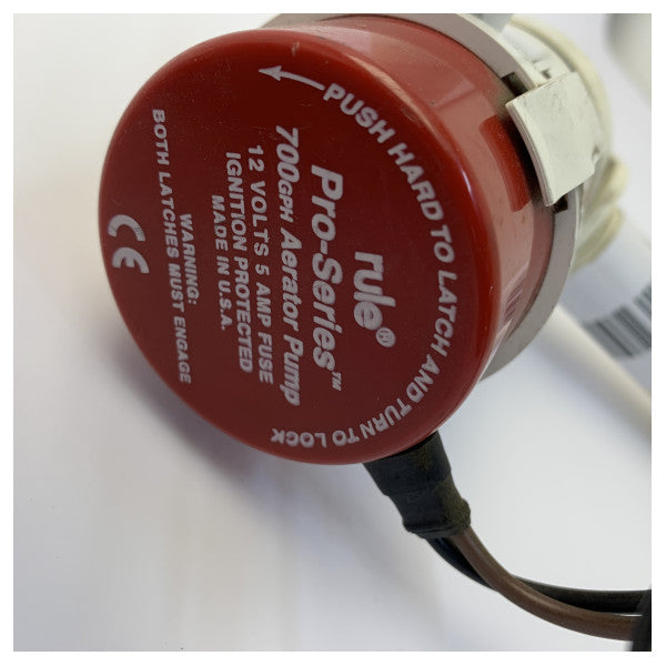 Pompe de cale immergeable Rule 700 GPH 12V - 203CM 