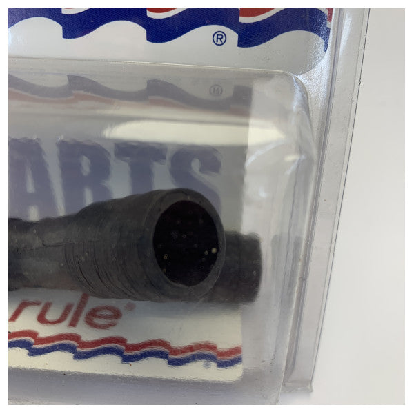 Conector de manguera marina en Y Rule 212 de 3/4 pulgadas 19 mm 