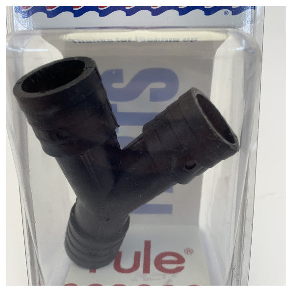 Rule Y-valv slangekobling 1-1\/8 tommer (29 mm) marine lensepumpefitting - 0558000213 