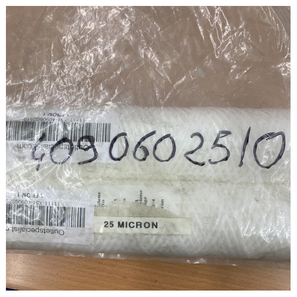 10-Inch Sediment Filter Cartridge 25 Micron - 4090602510 