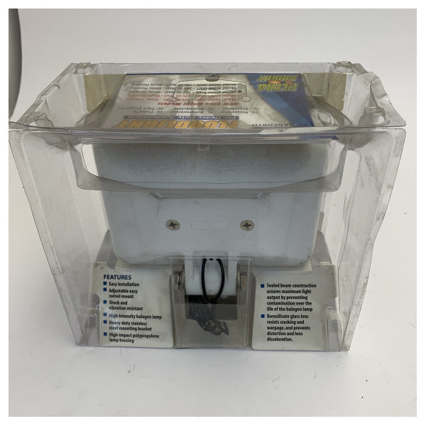 Jabsco 45900-0000 Marine Floodlight - 12V 30W Sealed Beam Deck Light 