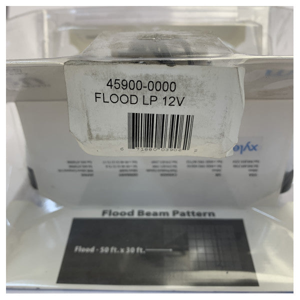Jabsco 45900-0000 Marine Floodlight - 12V 30W Sealed Beam Deck Light 