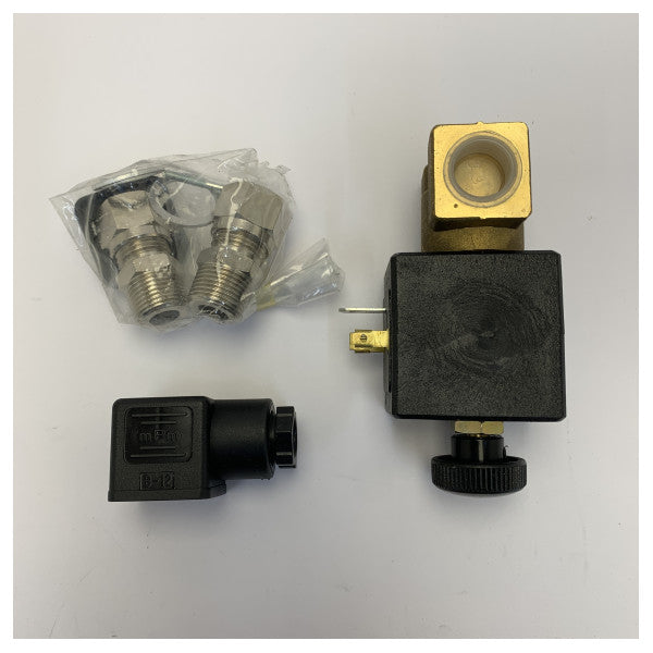 Marco 24V marine drivstoffsikkerhetssolenoidventil 3/8inch 10mm - 6323 