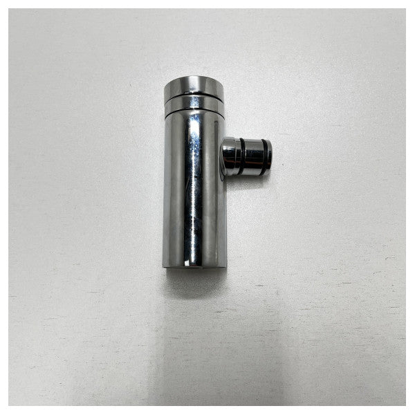 Ligação para lavatório Boxart em aço inoxidável cromado - 7994000