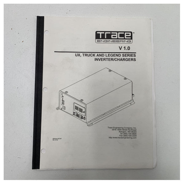 Trace 50a | 1100W | 12V Charger Inverter 230V | 50 Hz - UX1112ESB