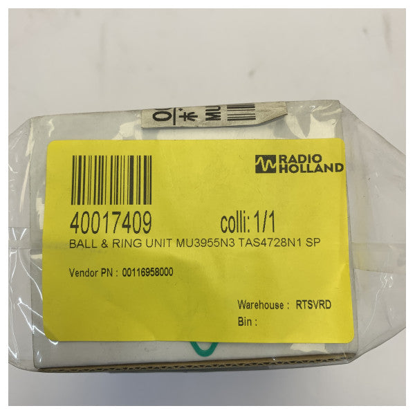 Furuno Unidade de Esfera e Anel TAS4728N1 MU3955N3 Componente de Eletrónica Marinha 