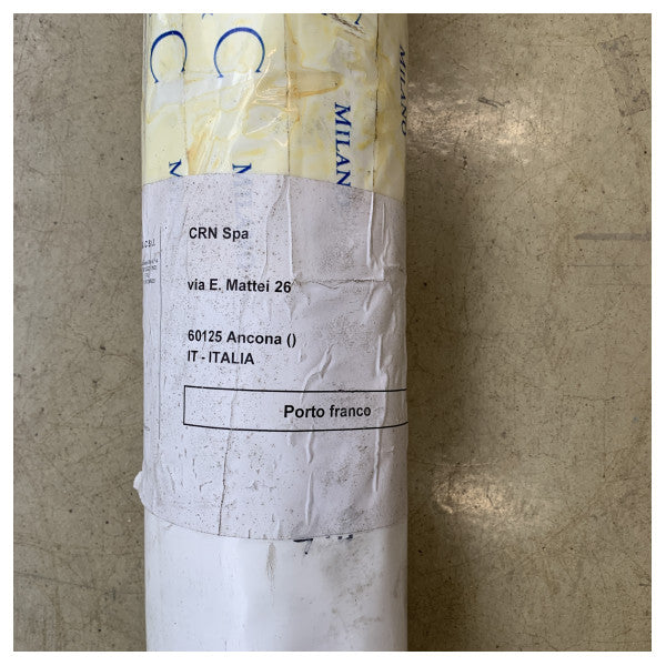 C and C Milano Castellino Twill Mache ホワイト グリーン 100% リネン 161572 - 4M 