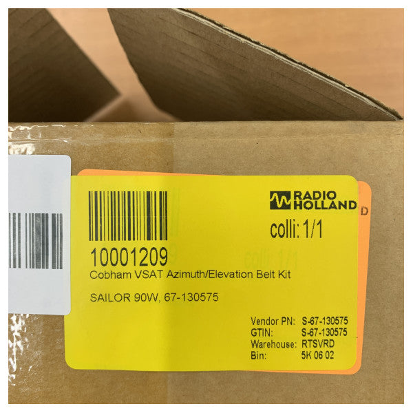 Cobham SAILOR 90 TVRO azimut/elevationsbæltesæt - 67-130575 