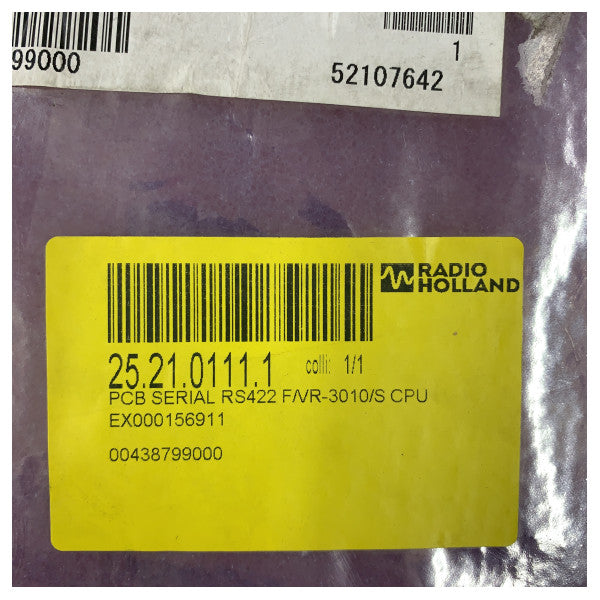 Furuno VR-3000/S S-VDR PCB 99033-8 Serial RS422 Communication Card