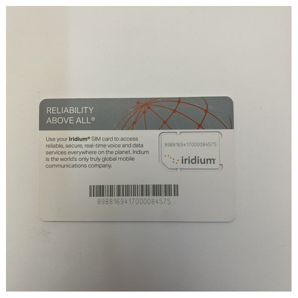 Iridium GMDSS satellitkommunikations-SIM-kort - AE3499900 