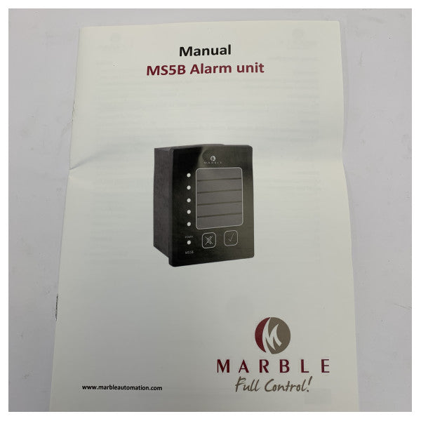 Marble MS 5B Marine Alarm Unit - Professional Yacht Monitoring System 