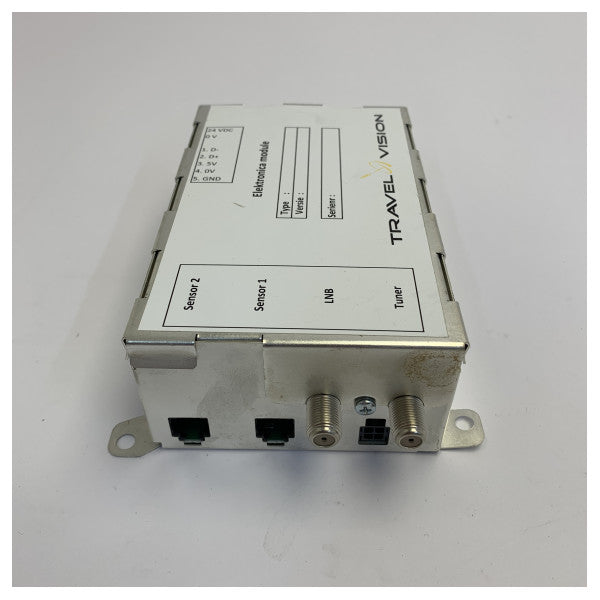 مجموعة Travelvision TVRO S-Module E5000953 الكاملة مع الغلاف والمحرك 