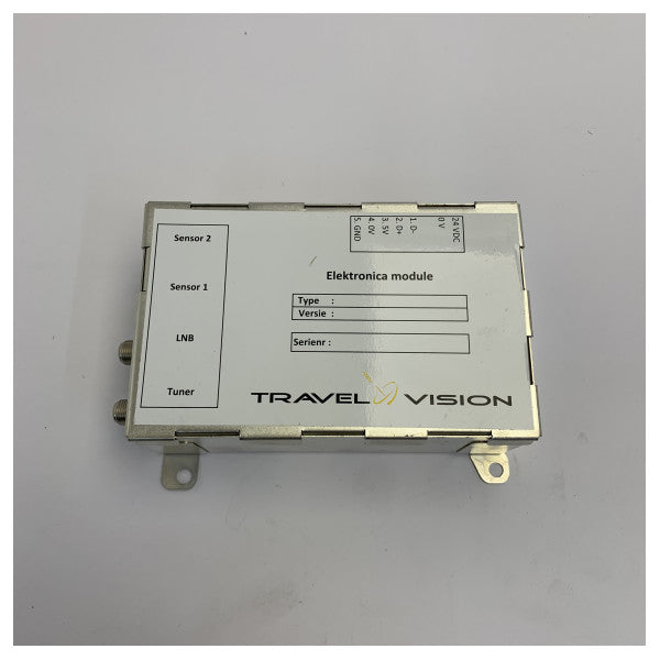 مجموعة Travelvision TVRO S-Module E5000953 الكاملة مع الغلاف والمحرك 