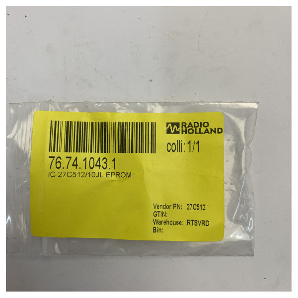 STMicroelectronics M27C512-10F1 EPROM IC 512Kb енергонезалежна пам’ять 27C512-10JL 