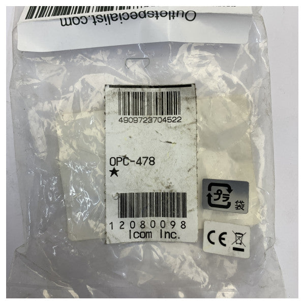 Icom OPC-478 Cavo di programmazione per radio - Cavo di clonazione per ricetrasmettitori marini 