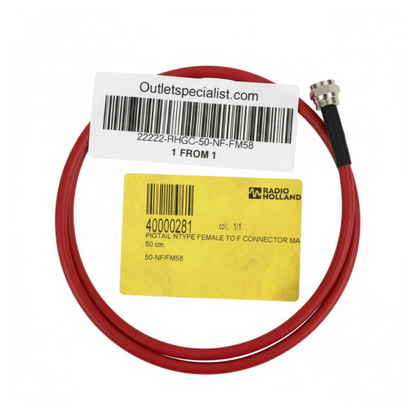 Koaxiales Pigtail-Kabel N-Buchse auf F-Stecker 50 cm RG58 