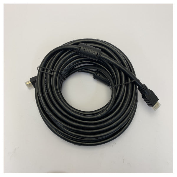 10 m högkvalitativ HDMI-kabel med ferritkärna - låg störning 