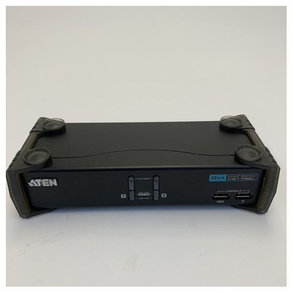 Aten CS1762A 2-porttinen USB DVI KVMP-kytkin äänellä ja kaapeleilla 