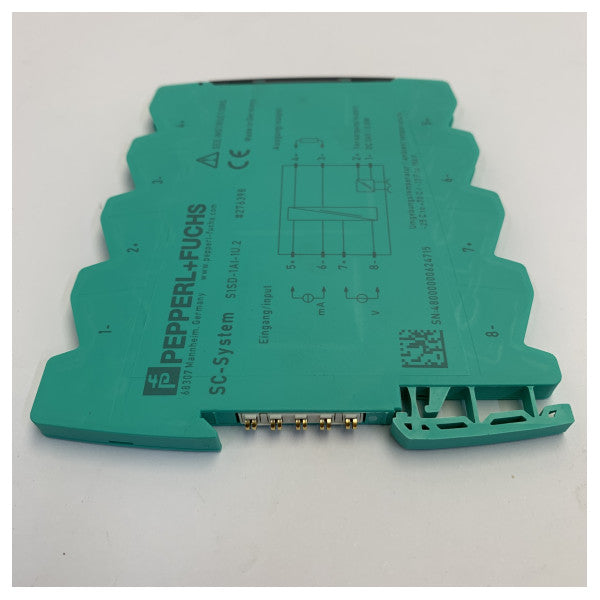 Pepperl+Fuchs S1SD-1AI-1U.2 signaalinmuokkain 24 VDC ±10 V DIN-kiskokiinnitys 
