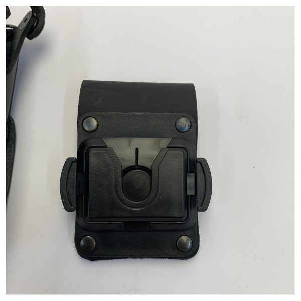 Housse de transport en cuir Icom pour radio marine IC-M71EURO+ avec clip de ceinture - TAS-LTM71 